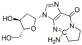 CAS#: 120667-07-4, 3-[(2R,4S,5R)-4-Hydroxy-5-(Hydroxymethyl)Oxolan-2-Yl]-4,6,7,8-Tetrahydropyrimido[1,2-a]Purin-10-One
