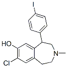 CAS#: 120685-95-2, 7-Chloro-1-(4-Iodophenyl)-3-Methyl-1,2,4,5-Tetrahydro-3-Benzazepin-8-Ol