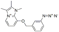 CAS#: 120722-00-1, 8-[(3-Azidophenyl)Methoxy]-1,2,3-Trimethylimidazo[1,2-a]Pyridin-4-Ium