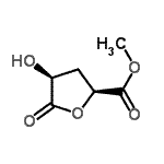 CAS#: 120742-29-2, Methyl (2S,4S)-4-Hydroxy-5-Oxotetrahydro-2-Furancarboxylate