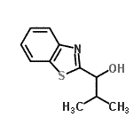 CAS#: 120821-91-2, 1-(1,3-Benzothiazol-2-Yl)-2-Methyl-Propan-1-Ol