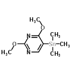 CAS#: 120825-36-7, 2,4-Dimethoxy-5-(Trimethylstannyl)Pyrimidine