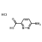 CAS#: 120854-58-2, 6-aminopyridazine-3-carboxylic acid hydrochloride