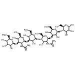 CAS#: 120864-60-0, (1S,5R)-5-Ethylpentopyranosyl-(1->3)-2-acetamido-2-deoxy-beta-D-threo-hexopyranosyl-(1->3)-(5R)-5-ethyl-alpha-L-glycero-pentopyranosyl-(1->4)-2-acetamido-2-deoxy-beta-D-erythro-hexopyranosyl-(1->3)-beta-D-threo-hexopyranosyl-(1->4)-D-erythro-hexopyranose
