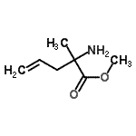 CAS#: 120963-07-7, Methyl 2-Amino-2-Methyl-4-Pentenoate