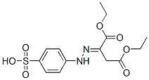 CAS 登录号：121-94-8， 4-[(2E)-2-(1,4-二乙氧基-1,4-二氧代丁烷-2-亚基)肼基]苯磺酸