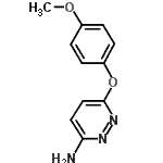 CAS 登录号：121041-41-6， 6-(4-甲氧基苯氧基)-3-哒嗪胺