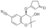 CAS#: 121055-10-5, (3S,4R)-3-Hydroxy-2,2-Dimethyl-4-[(3-Oxo-1-Cyclopentenyl)Oxy]Chroman-6-Carbonitrile