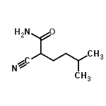 CAS#: 121064-29-7, 2-Cyano-5-Methylhexanamide