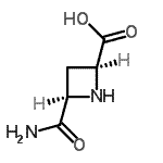 CAS#: 121071-82-7, (2S,4R)-4-Carbamoyl-2-Azetidinecarboxylic Acid