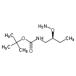 CAS#: 121103-18-2, 2-Methyl-2-Propanyl [(2S)-2-(Aminooxy)Butyl]Carbamate