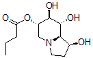 CAS#: 121104-96-9, [(1S,6S,7S,8R,8aR)-1,7,8-Trihydroxy-1,2,3,5,6,7,8,8a-Octahydroindolizin-6-Yl] Butanoate