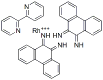 CAS 登录号：121174-98-9， 二(菲醌二亚胺)(联吡啶)铑(III)
