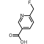 CAS 登录号：121343-80-4， 6-(氟甲基)烟酸