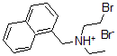 CAS 登录号：1214-27-3， 2-溴乙基-乙基-(萘-1-基甲基)溴化铵