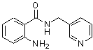 CAS 登录号：1214-48-8， 2-氨基-N-(3-吡啶基甲基)苯甲酰胺