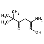 CAS#: 121449-41-0, N-Hydroxy-4,4-Dimethyl-3-Oxopentanimidamide