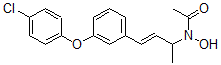 CAS#: 121488-61-7, N-[(E)-4-[3-(4-Chlorophenoxy)Phenyl]But-3-En-2-Yl]-N-Hydroxyacetamide