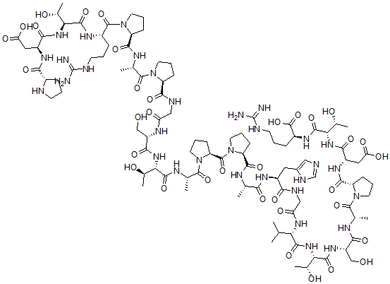 CAS 登录号：121501-21-1， 肽P(1-24)