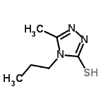 CAS#: 121519-86-6, 5-Methyl-4-Propyl-4H-1,2,4-Triazole-3-Thiol