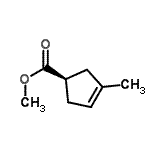CAS#: 121521-07-1, Methyl (1R)-3-Methyl-3-Cyclopentene-1-Carboxylate