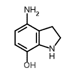 CAS#: 121545-81-1, 4-Amino-7-Indolinol