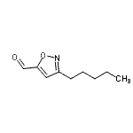 CAS#: 121604-57-7, 3-Pentyl-1,2-Oxazole-5-Carbaldehyde
