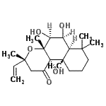 CAS#: 121606-18-6, (3R,4aR,5S,6S,6aS,10aS,10bS)-5,6,10B-Trihydroxy-3,4A,7,7,10A-Pentamethyl-3-Vinyldodecahydro-1H-Benzo[f]Chromen-1-One