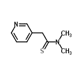 CAS#: 121611-15-2, N,N-Dimethyl-2-(3-Pyridinyl)Ethanethioamide