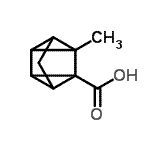 CAS#: 121676-03-7, 5-Methyltetracyclo[3.2.0.0<Sup>2,7</Sup>.0<Sup>4,6</Sup>]Heptane-1-Carboxylic Acid
