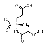 CAS#: 121704-31-2, N-(Methoxyacetyl)-2-Methyl-L-Glutamic Acid