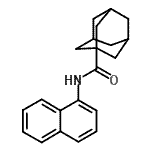 CAS 登录号：121768-37-4， N-(1-萘基)-1-金刚烷甲酰胺