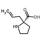 CAS 登录号：121772-98-3， 2-烯丙基-L-脯氨酸