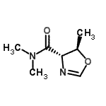 CAS 登录号：121785-21-5， (4S,5R)-N,N,5-三甲基-4,5-二氢-1,3-恶唑-4-甲酰胺
