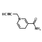 CAS 登录号：121809-24-3， 1-(2-丙炔-1-基)-1,4-二氢-3-吡啶甲酰胺