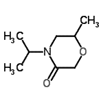 CAS#: 121923-44-2, 4-Isopropyl-6-Methyl-3-Morpholinone