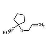 CAS#: 121983-06-0, 1-(Allyloxy)-1-Ethynylcyclopentane