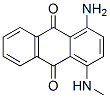 CAS 登录号：1220-94-6， 1-氨基-4-(甲基氨基)-9,10-蒽二酮