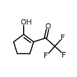 CAS#: 122082-18-2, 2,2,2-Trifluoro-1-(2-Hydroxy-1-Cyclopenten-1-Yl)Ethanone