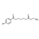 CAS#: 122115-53-1, Ethyl 7-(4-Bromophenyl)-7-Oxoheptanoate