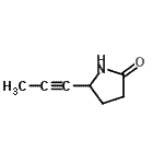 CAS#: 122123-77-7, 5-(1-Propyn-1-Yl)-2-Pyrrolidinone
