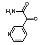 CAS 登录号：122125-45-5， 2-氧代-2-(3-吡啶基)乙酰胺
