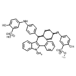 CAS#: 12219-30-6, Sodium 2-Hydroxy-5-({4-[{4-[(4-Hydroxy-3-Sulfophenyl)Amino]Phenyl}(1-Methyl-2-Phenyl-1H-Indol-3-Yl)Methylene]-2,5-Cyclohexadien-1-Ylidene}Amino)Benzenesulfonate
