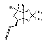 CAS#: 122194-05-2, 6-Azido-1,6-dideoxy-3,4-O-isopropylidene-D-tagatofuranose