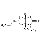 CAS#: 122210-66-6, (3R,3aS,5S,6aR)-5-Ethoxy-3,3A-Dimethyltetrahydrofuro[2,3-b]Furan-2(3H)-One