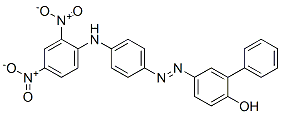 CAS 登录号：12223-91-5， 5-[[4-[(2,4-二硝基苯基)氨基]苯基]偶氮][1,1'-联苯]-2-醇