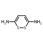 CAS#: 122243-45-2, 1,2-Dithiine-3,6-Diamine