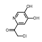 CAS 登录号：122307-13-5， 2-氯-1-(4,5-二羟基-2-吡啶基)乙酮
