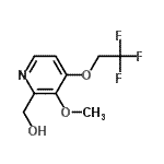 CAS 登录号：122307-63-5， [3-甲氧基-4-(2,2,2-三氟乙氧基)-2-吡啶基]甲醇