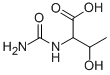 CAS#: 122331-32-2, 3-Hydroxy-2-Ureido-Butyric Acid
